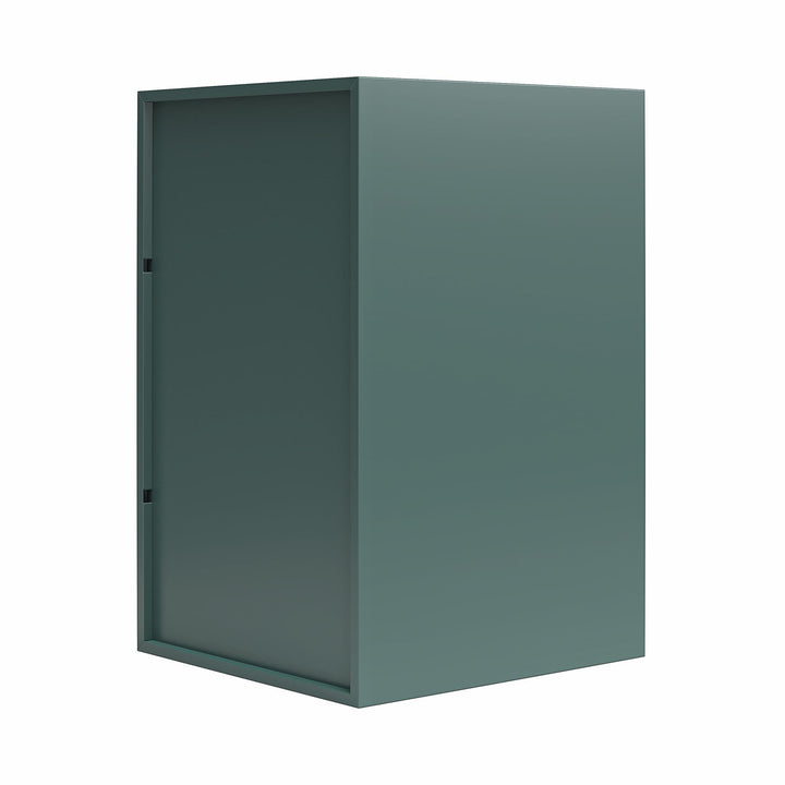 Casey Kids Stackable Mini Metal Storage Locker - Hunter Green