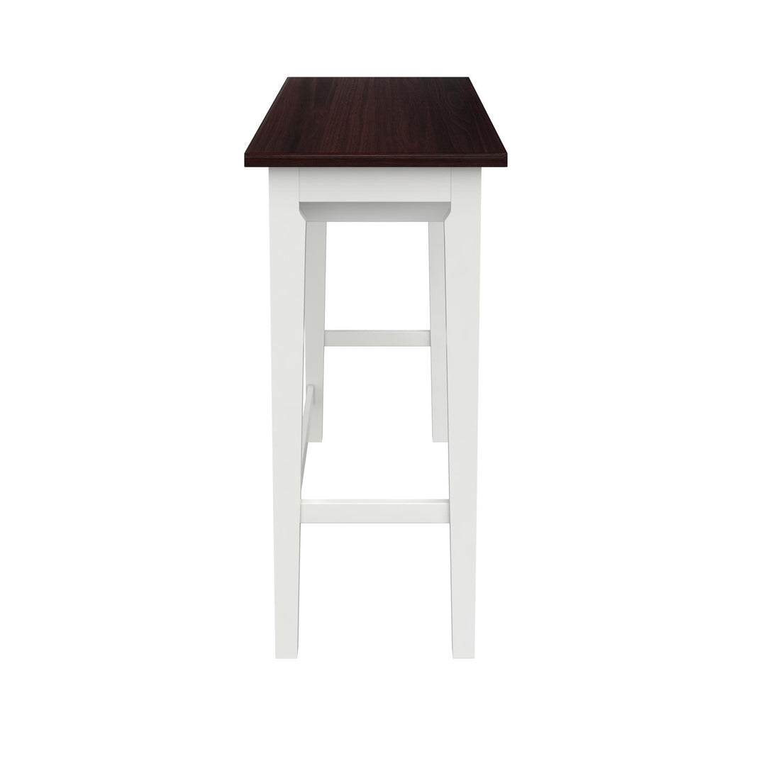 Bryna 3 Piece Hanging Counter Height Dining Stool Set - White