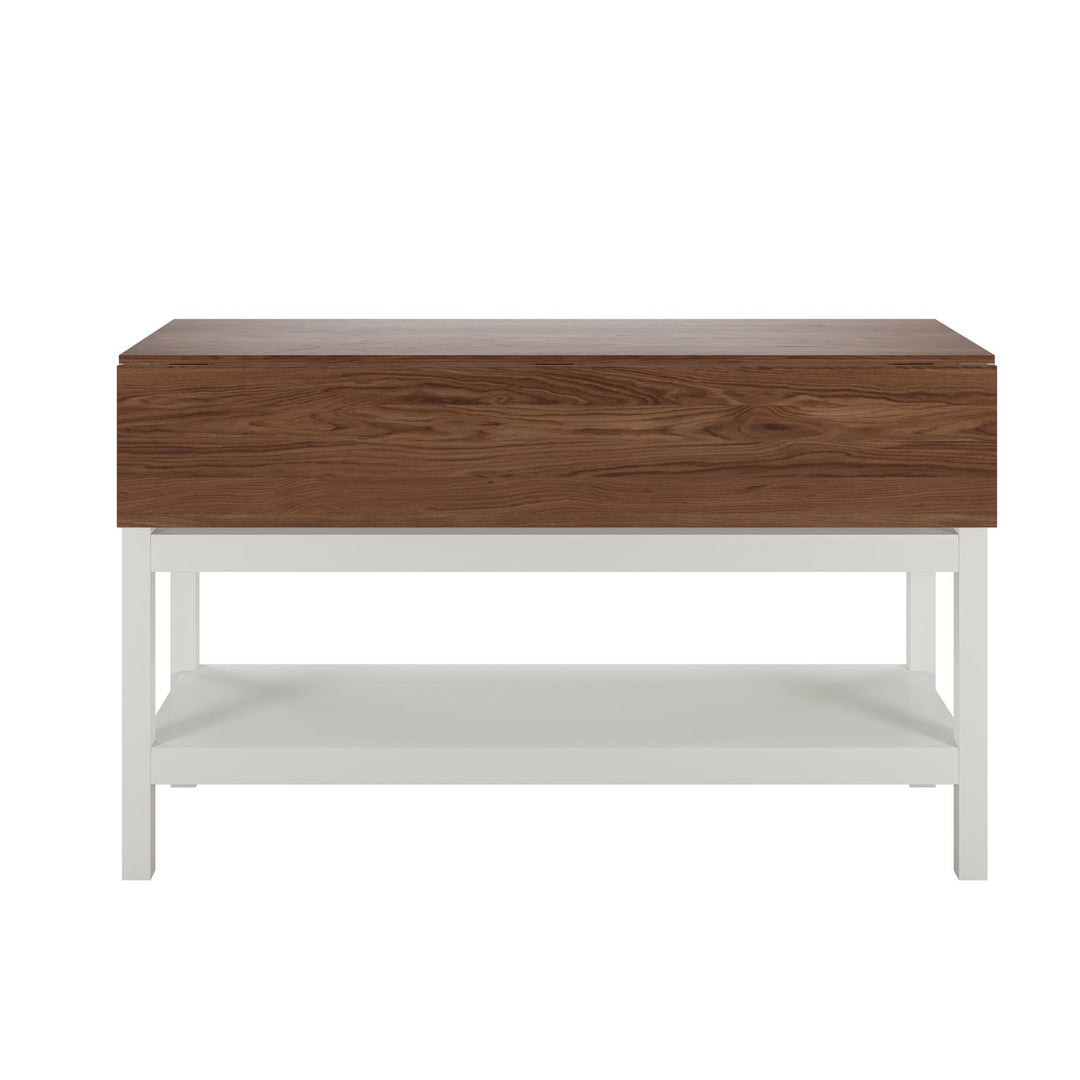 Tallen 60" Flip Kitchen Island Table - Walnut - 60"