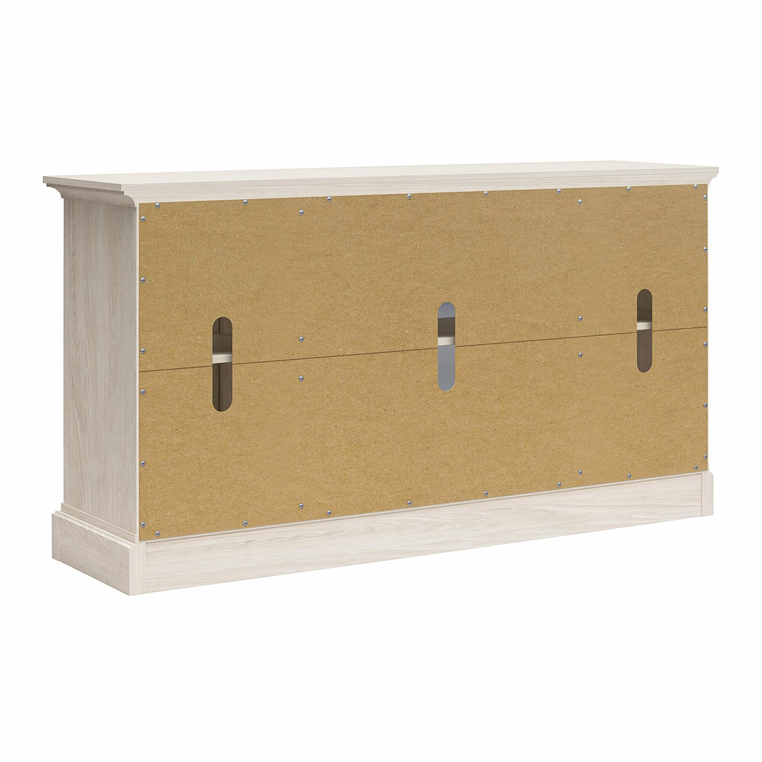 Everywhere Media Console with Storage for 65" TVs - White Oak