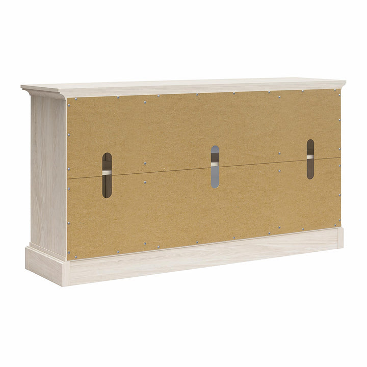 Everywhere Media Console with Storage for 65" TVs - White Oak