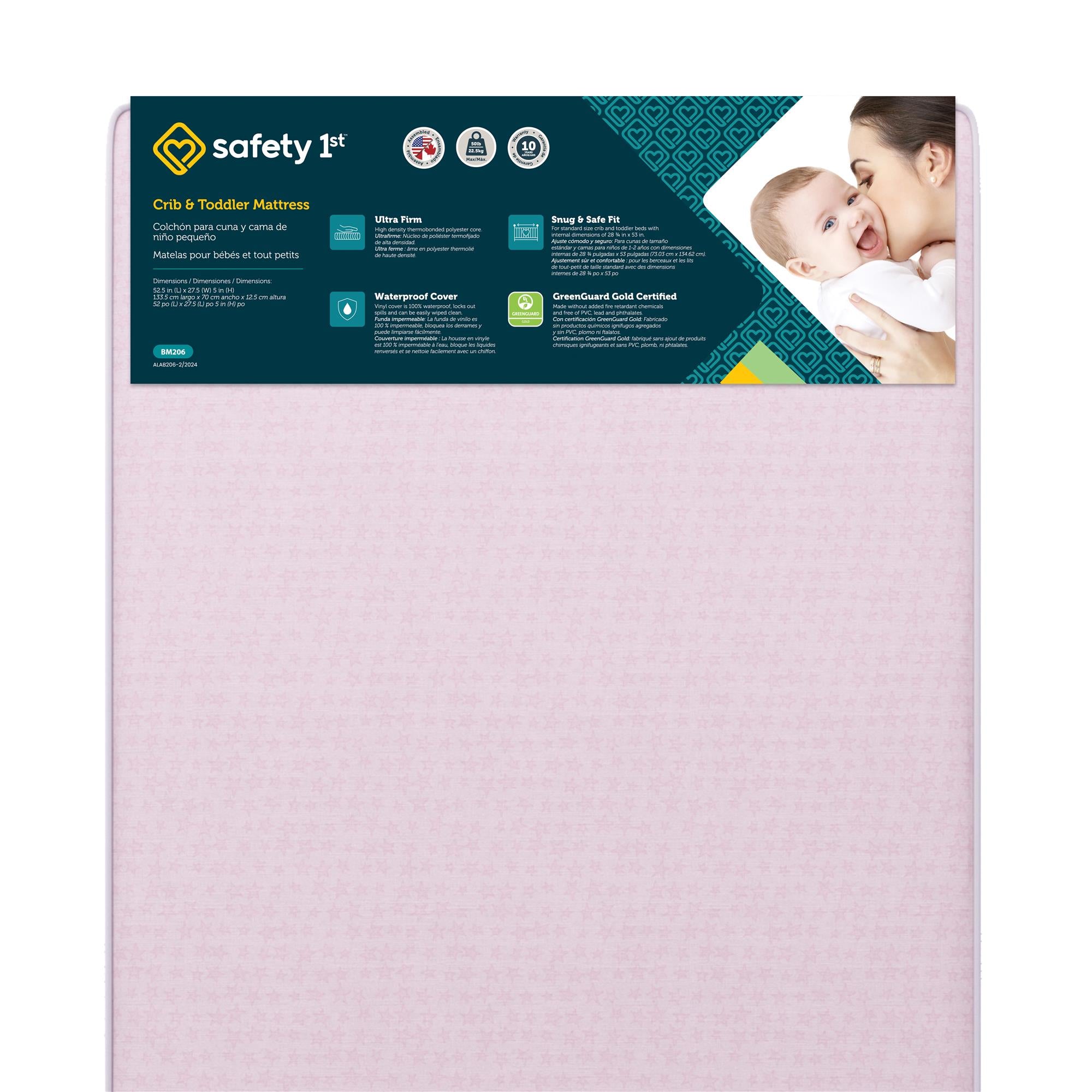 Safety 1st heavenly dreams baby mattress on sale