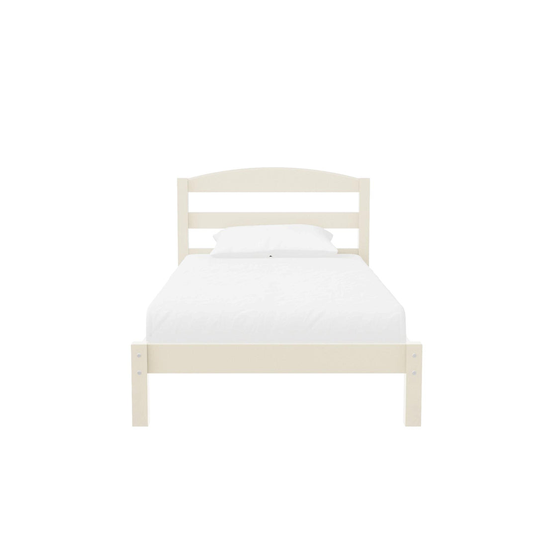 Brycen Kids Twin Size Wood Platform Bed Frame - White - Twin