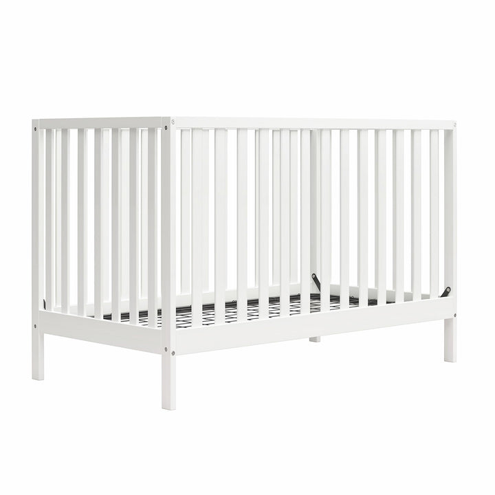 Ema 3-in-1 Convertible Crib - White