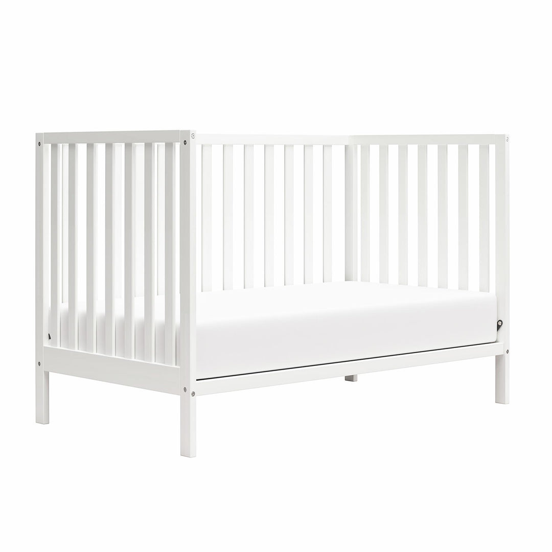 Ema 3-in-1 Convertible Crib - White