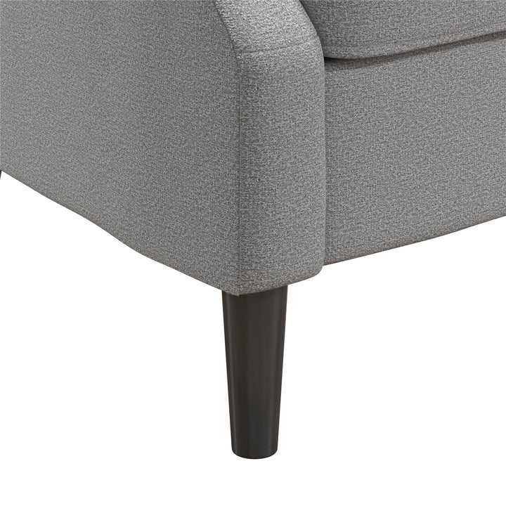 Lannon Upholstered Accent Chair - Light Gray - 1-Seater