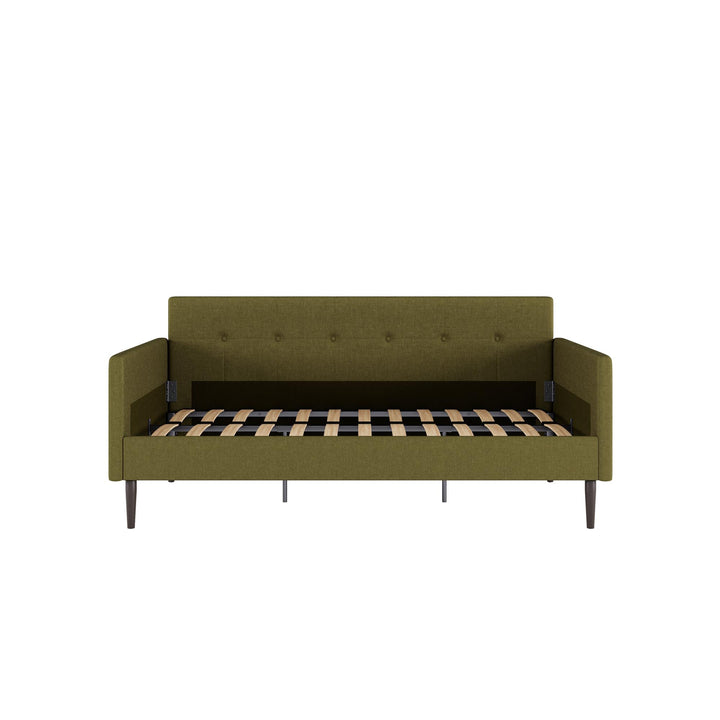 Wimberly Upholstered Daybed - Olive Green - Twin