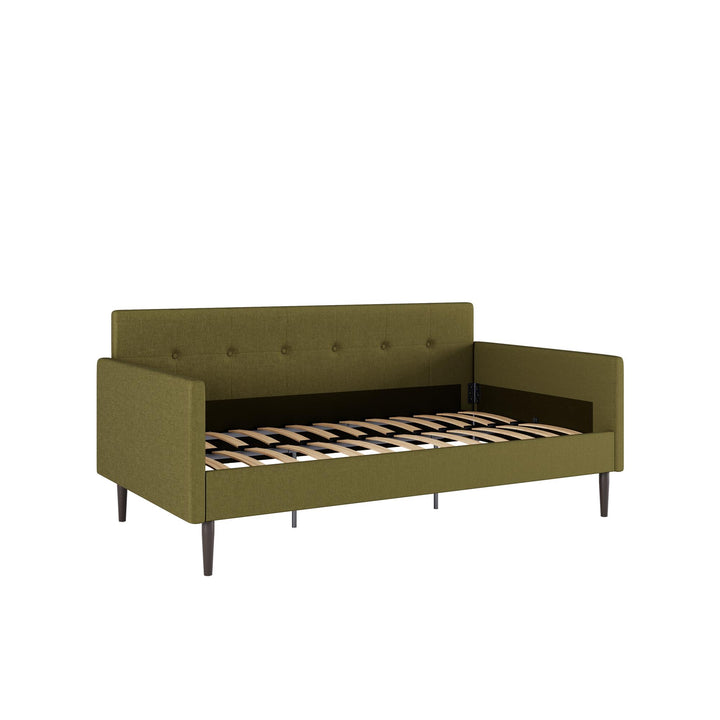 Wimberly Upholstered Daybed - Olive Green - Twin