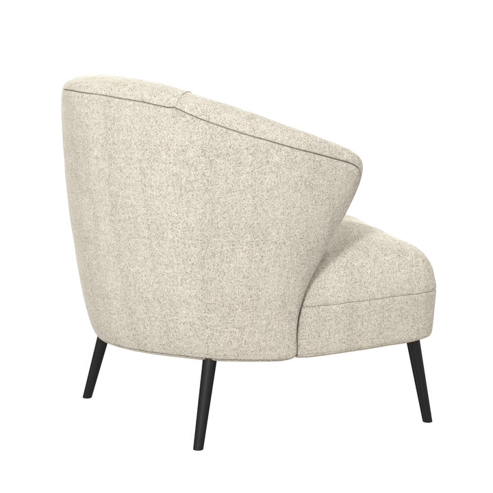 Alice Upholstered Accent Chair - Tan - 1-Seater