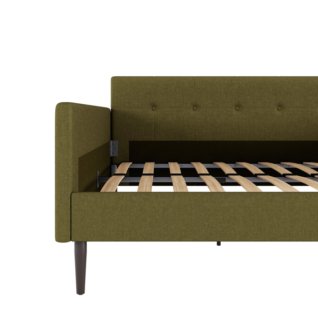 Wimberly Upholstered Daybed - Olive Green - Full