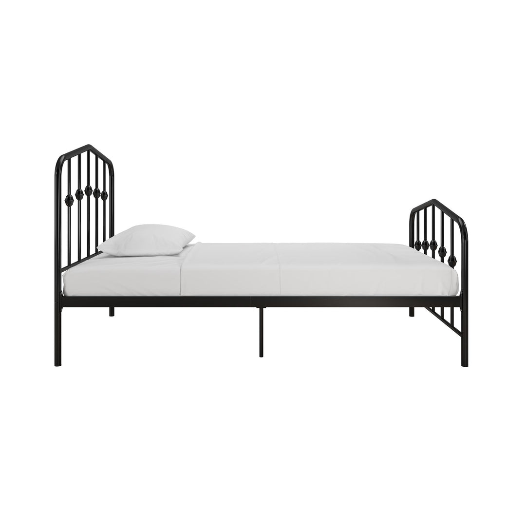 Bushwick Metal Platform Bed - Black - Twin