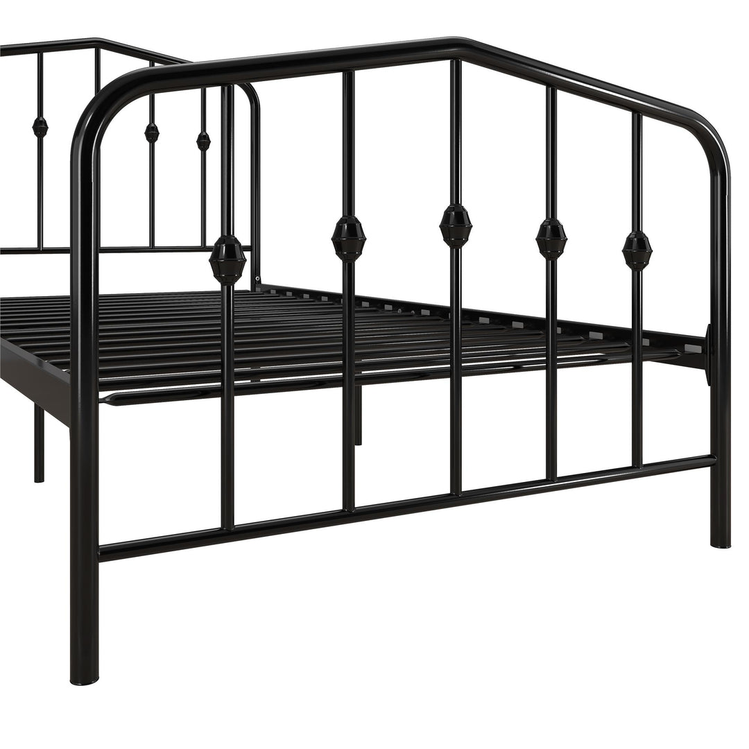 Bushwick Metal Platform Bed - Black - Twin