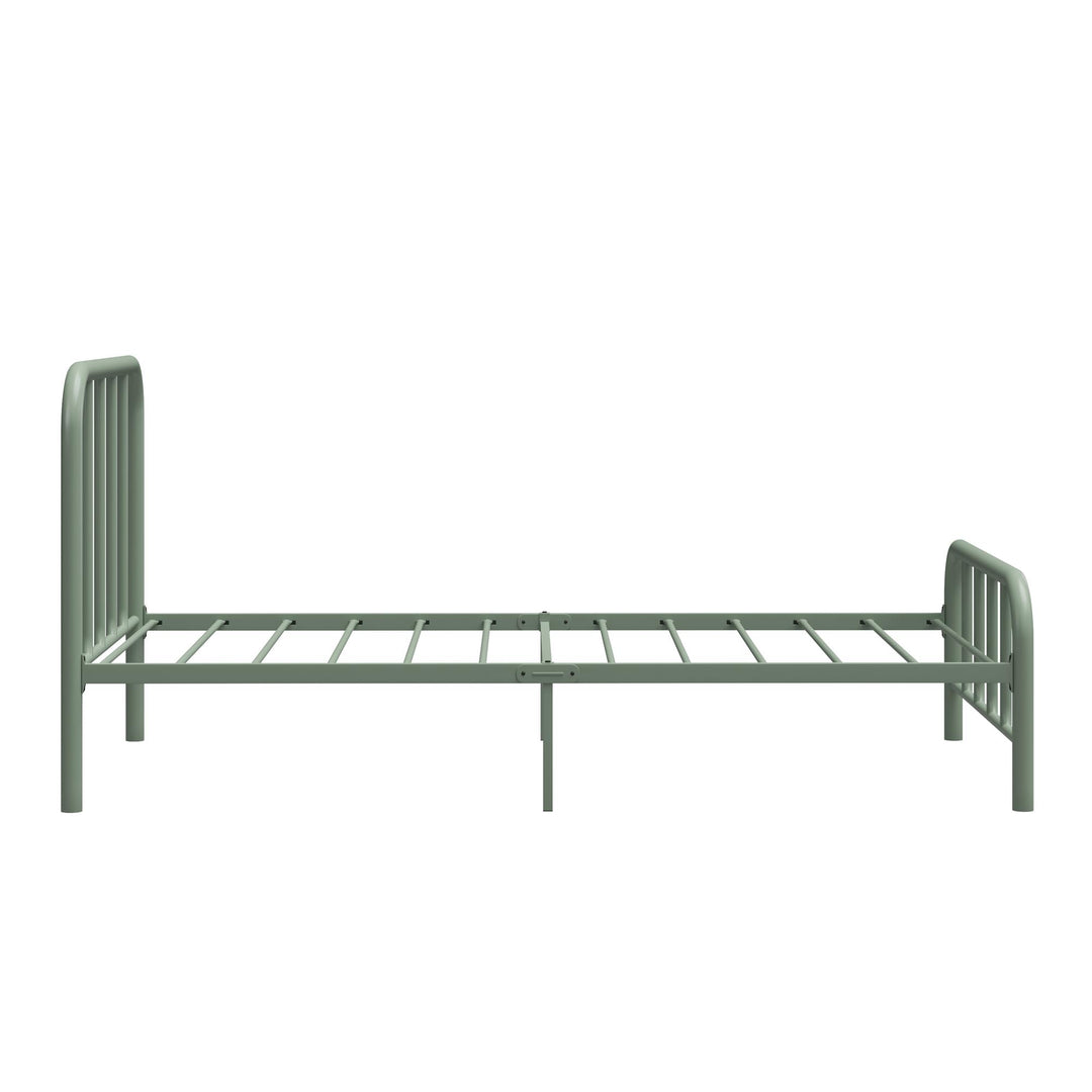 Marva Twin Metal Bed Frame with Headboard - Pale Green - Twin