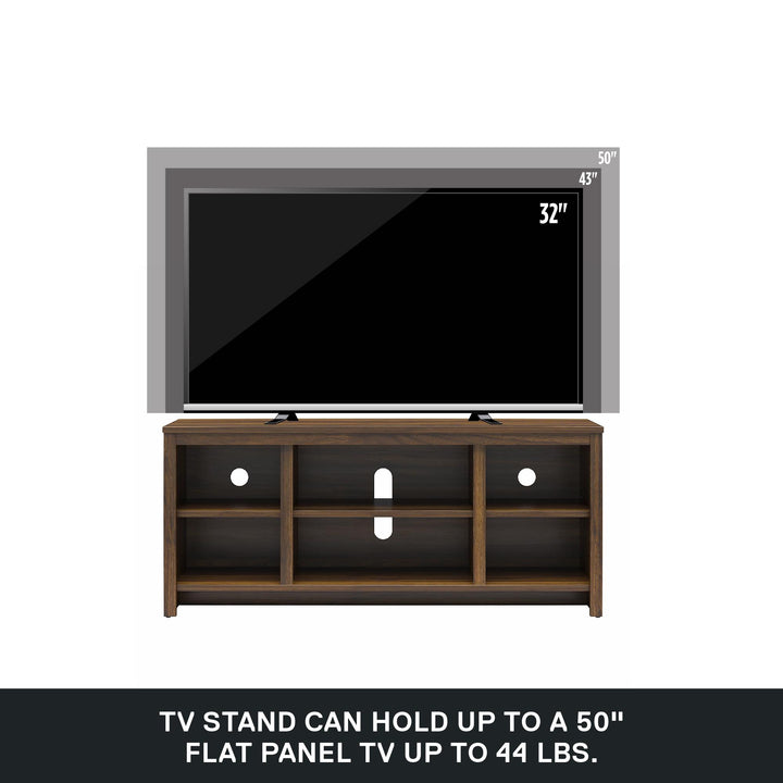 Parsons TV Stand for TVs up to 50" - Columbia Walnut