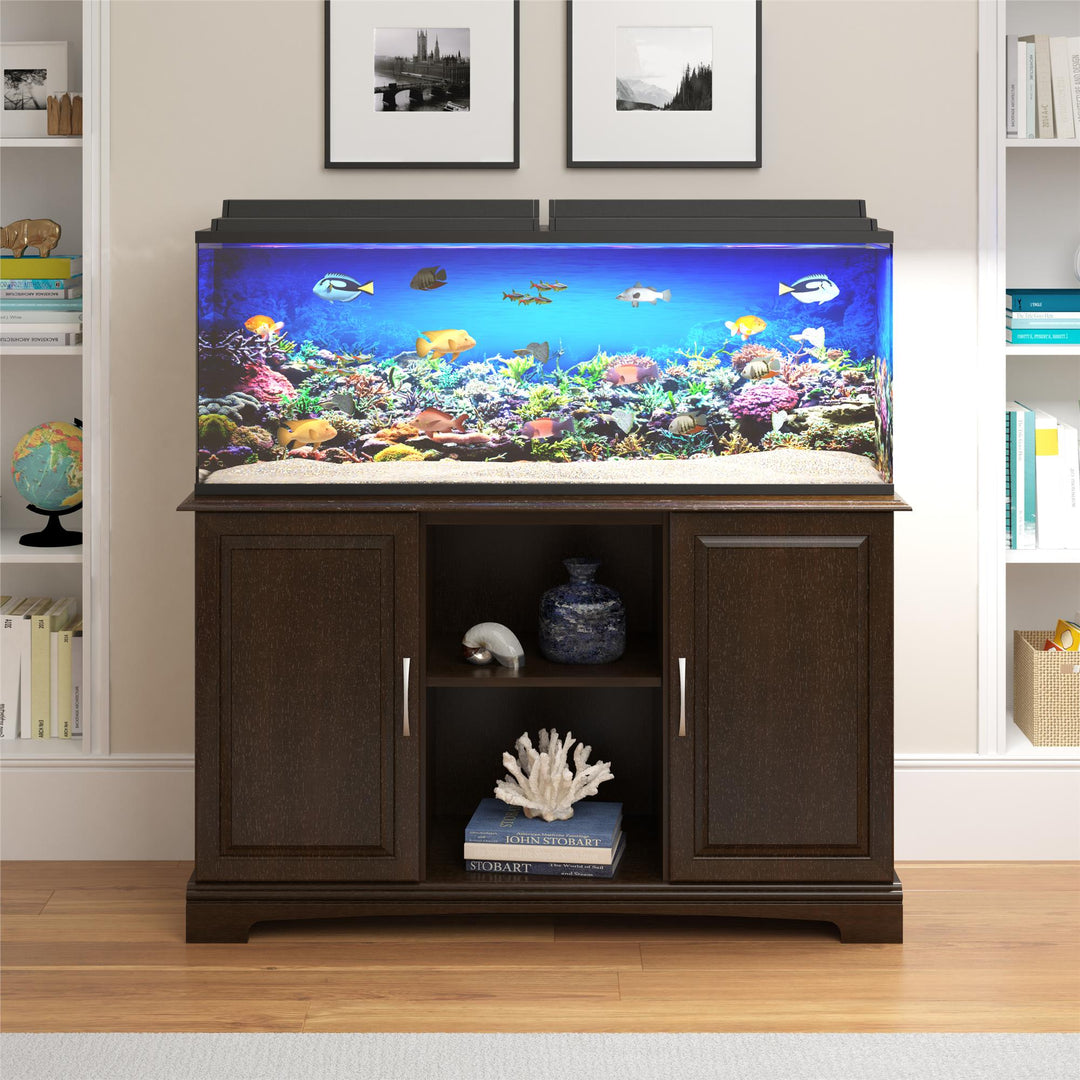 Harbor 50 to 75 Gallon Aquarium or Terrarium Stand - Espresso