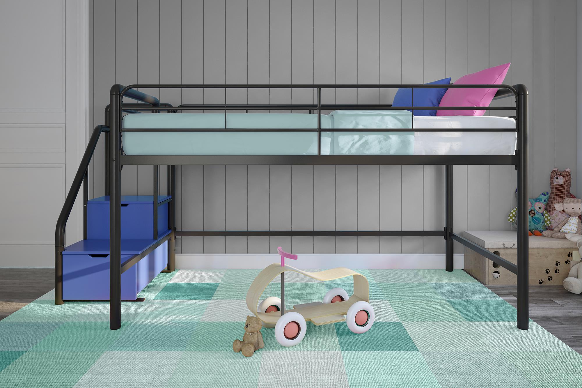 Dhp junior loft bed fashion with slide