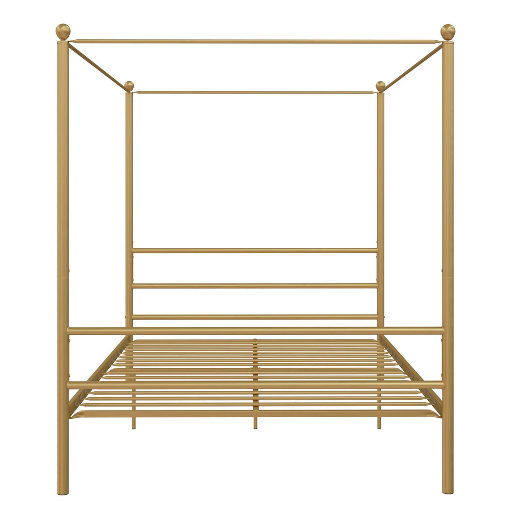 Layla Canopy Bed - Gold - Full