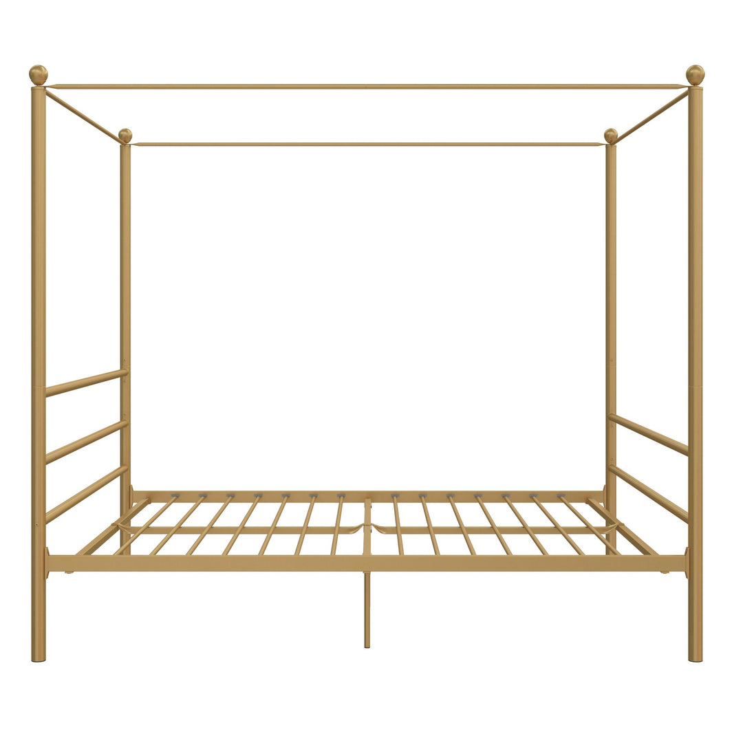 Layla Canopy Bed - Gold - Full