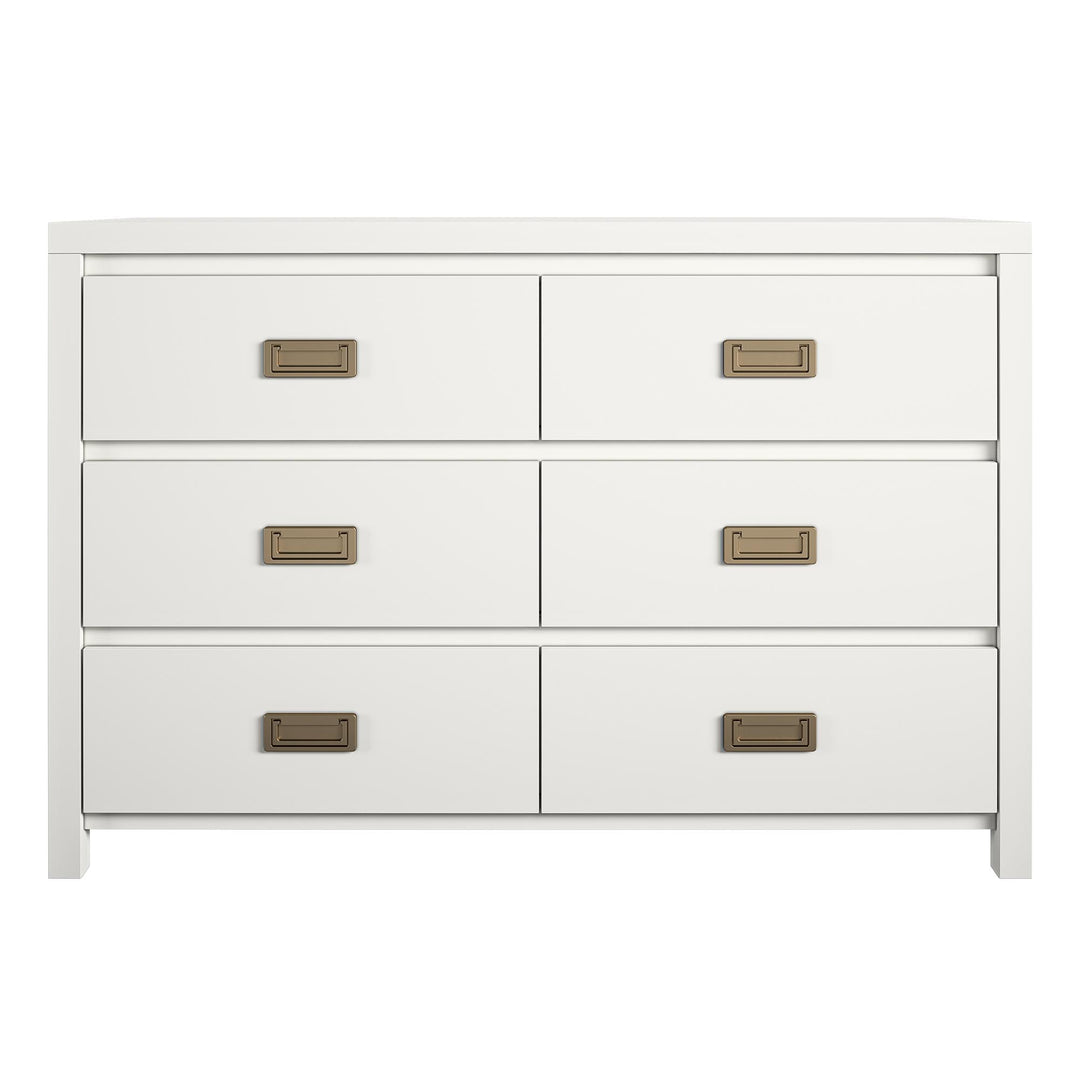 Monarch Hill Haven 6 Drawer Kids’ Dresser - White