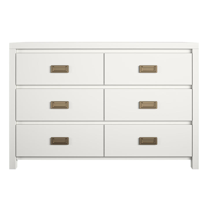 Monarch Hill Haven 6 Drawer Kids’ Dresser - White