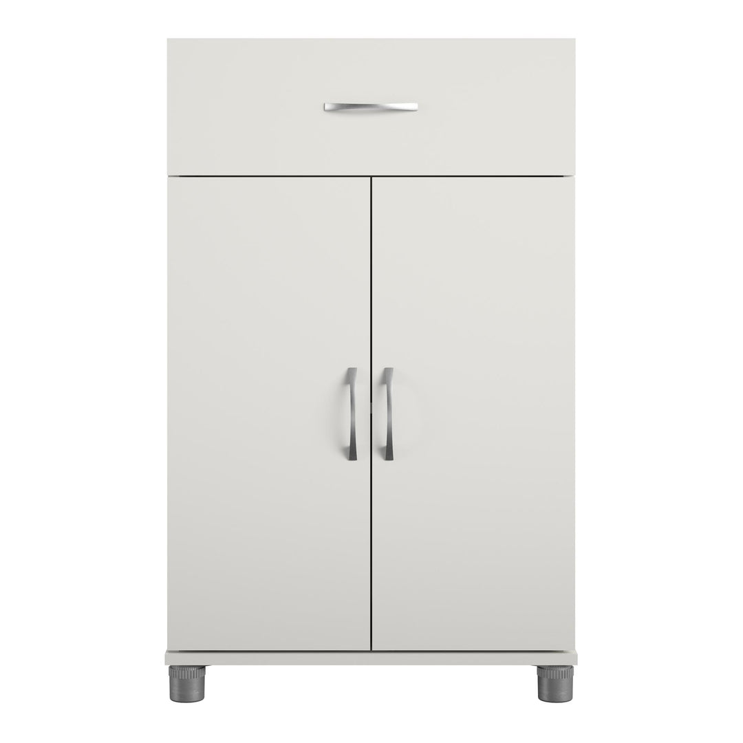 Basin 24 Inch 2 Door Base Storage Cabinet - White