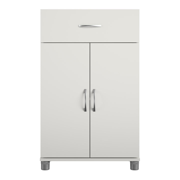 Basin 24 Inch 2 Door Base Storage Cabinet - White