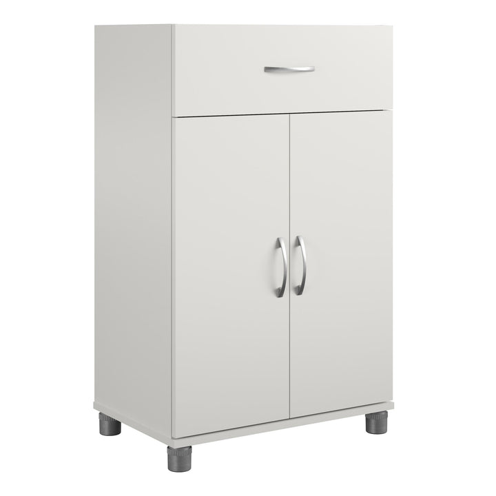 Basin 24 Inch 2 Door Base Storage Cabinet - White