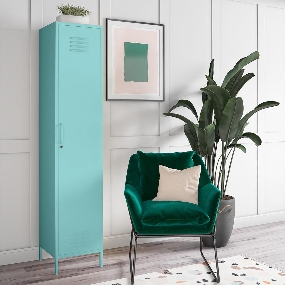 Cache Single Metal Locker Storage Cabinet - Spearmint