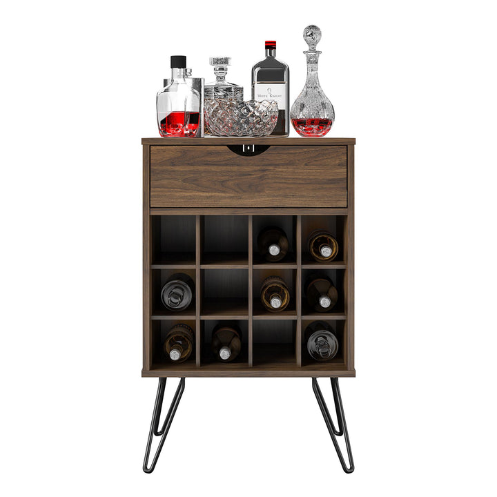 Concord Beverage Storage Stand - Florence Walnut