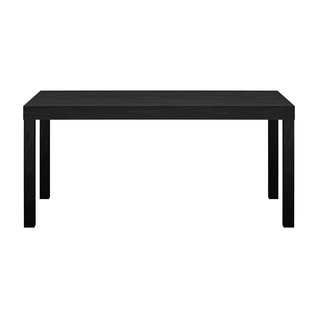 Parsons Hollow Core Coffee Table with Large Top - Black Oak