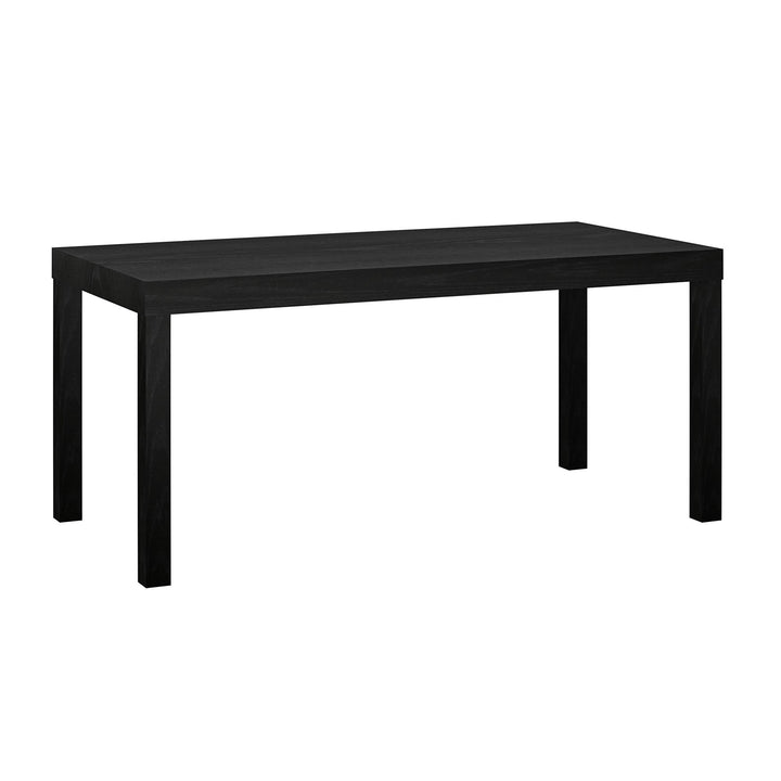 Parsons Hollow Core Coffee Table with Large Top - Black Oak