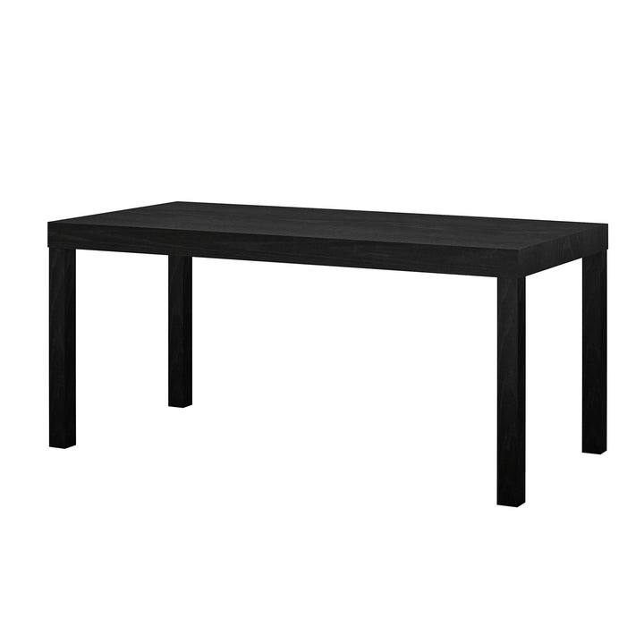 Parsons Hollow Core Coffee Table with Large Top - Black Oak