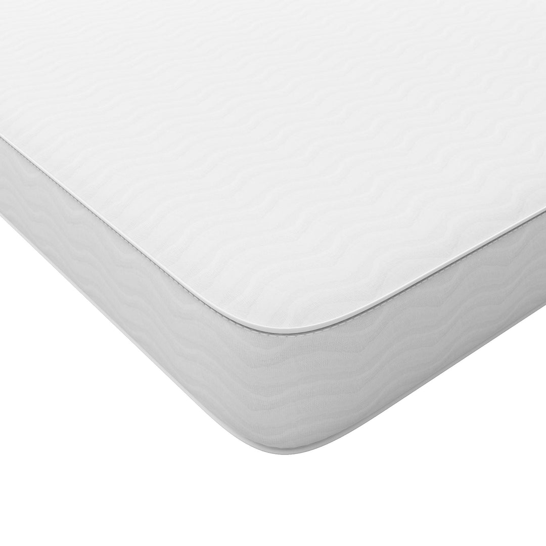 Cozy Snuggles Standard Firm Baby Crib & Toddler Bed Mattress - White - Crib & Toddler Mattress