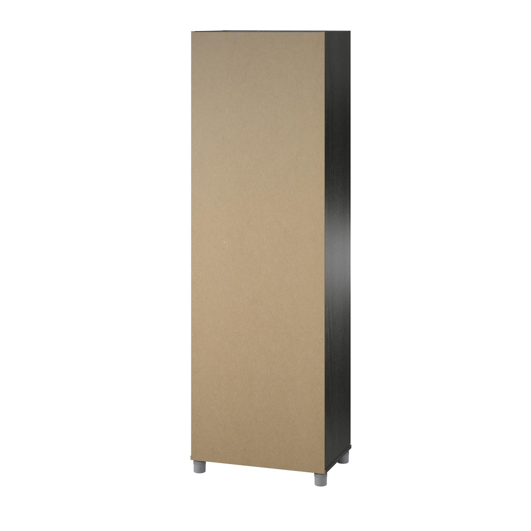 Camberly 24 Inch Utility Storage Cabinet - Black Oak