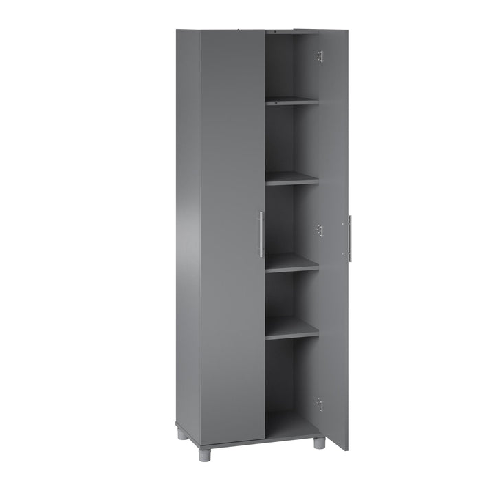 Camberly 24 Inch Utility Storage Cabinet - Graphite Grey