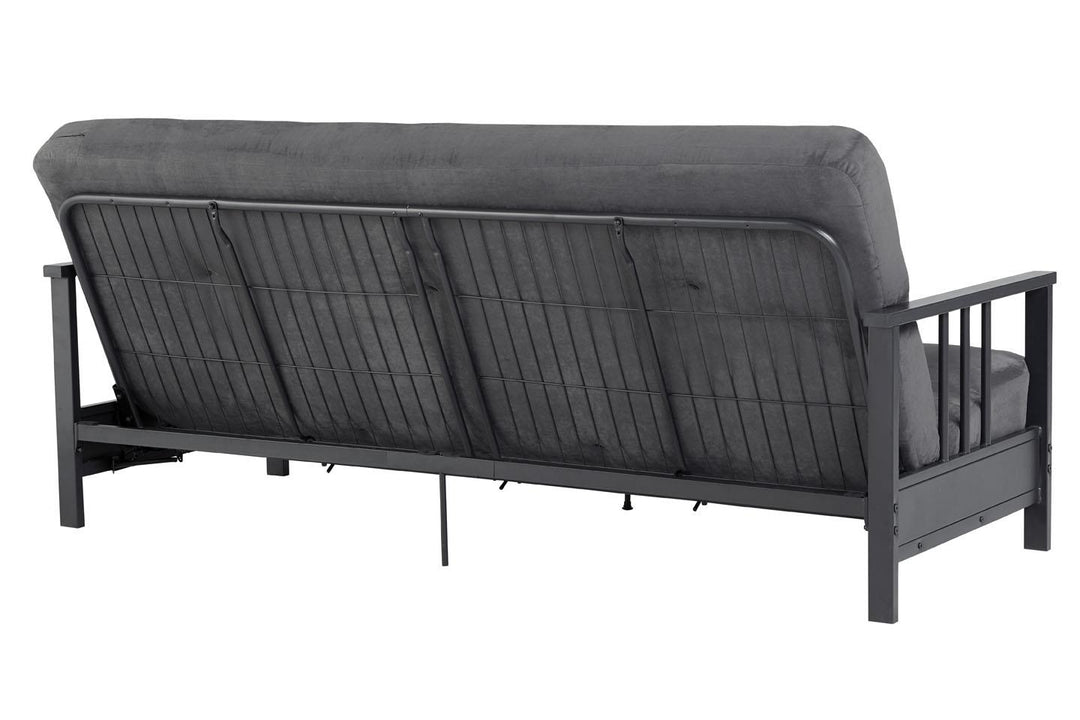 Harlow Full Metal Arm Futon - Gray - Full