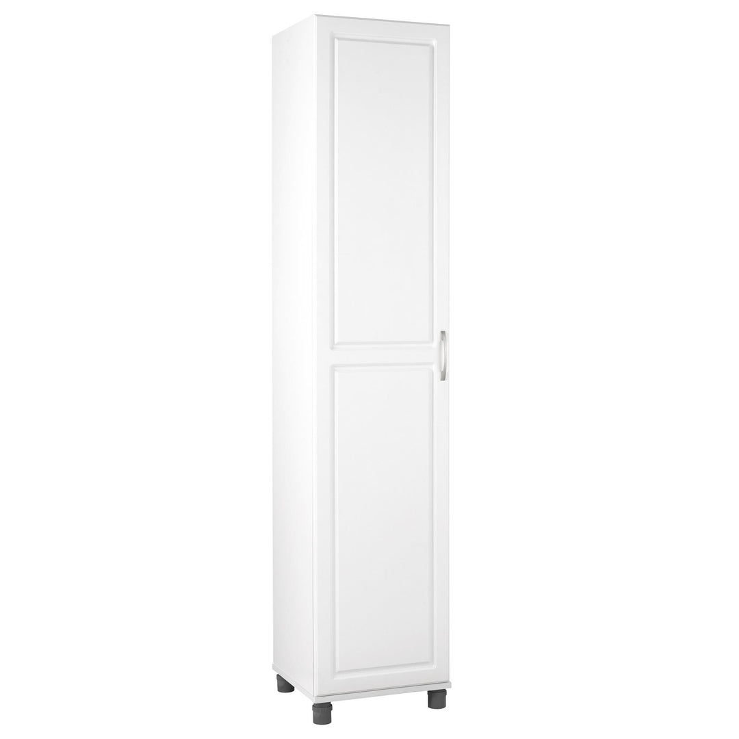 Kendall 16 Inch Multipurpose Storage Cabinet with 5 Shelves - White