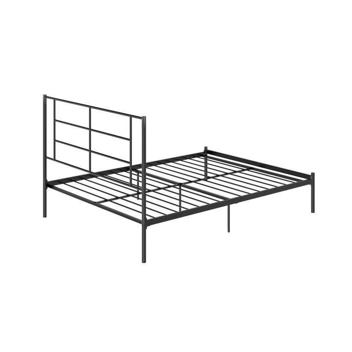 Jensen Metal Bed - Black - Queen