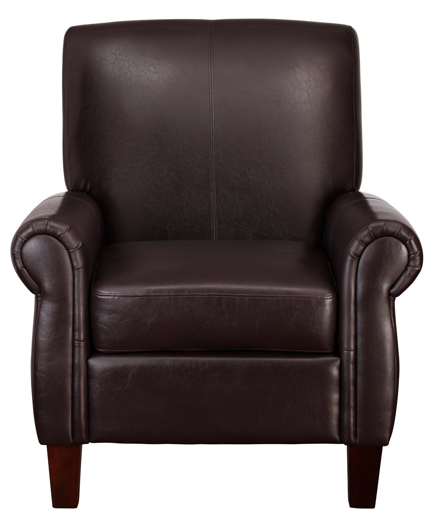 Dorel living rolled store top club chair