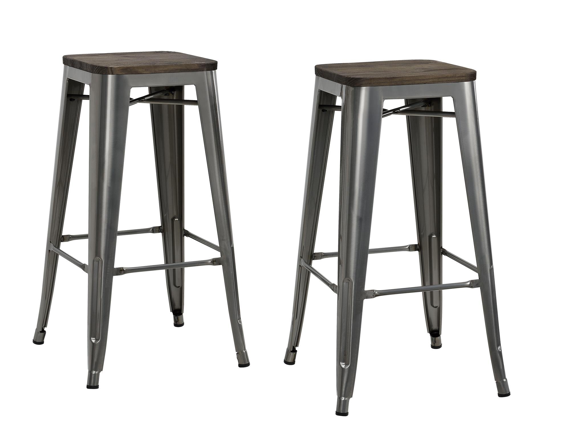 Metal backless bar online stools