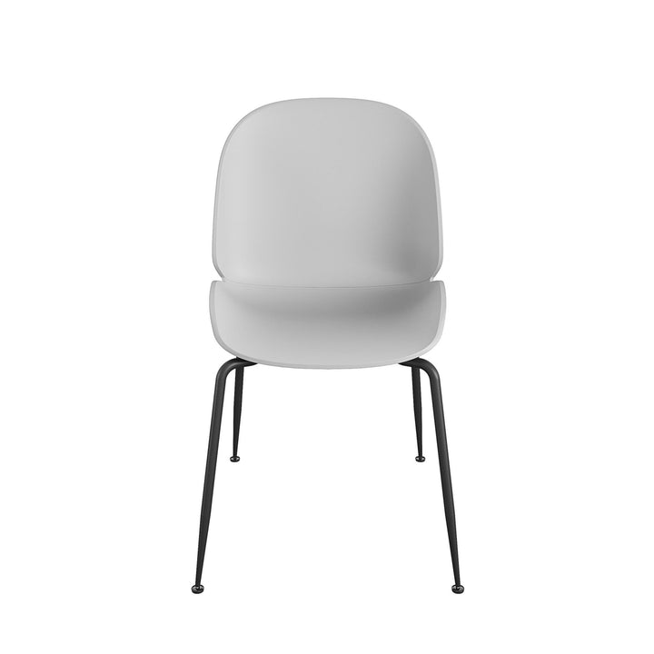 resin dining chairs - Light Gray