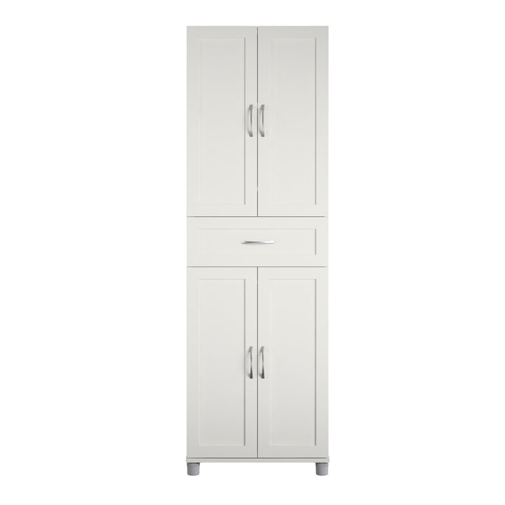 storage cabinet with drawers - White