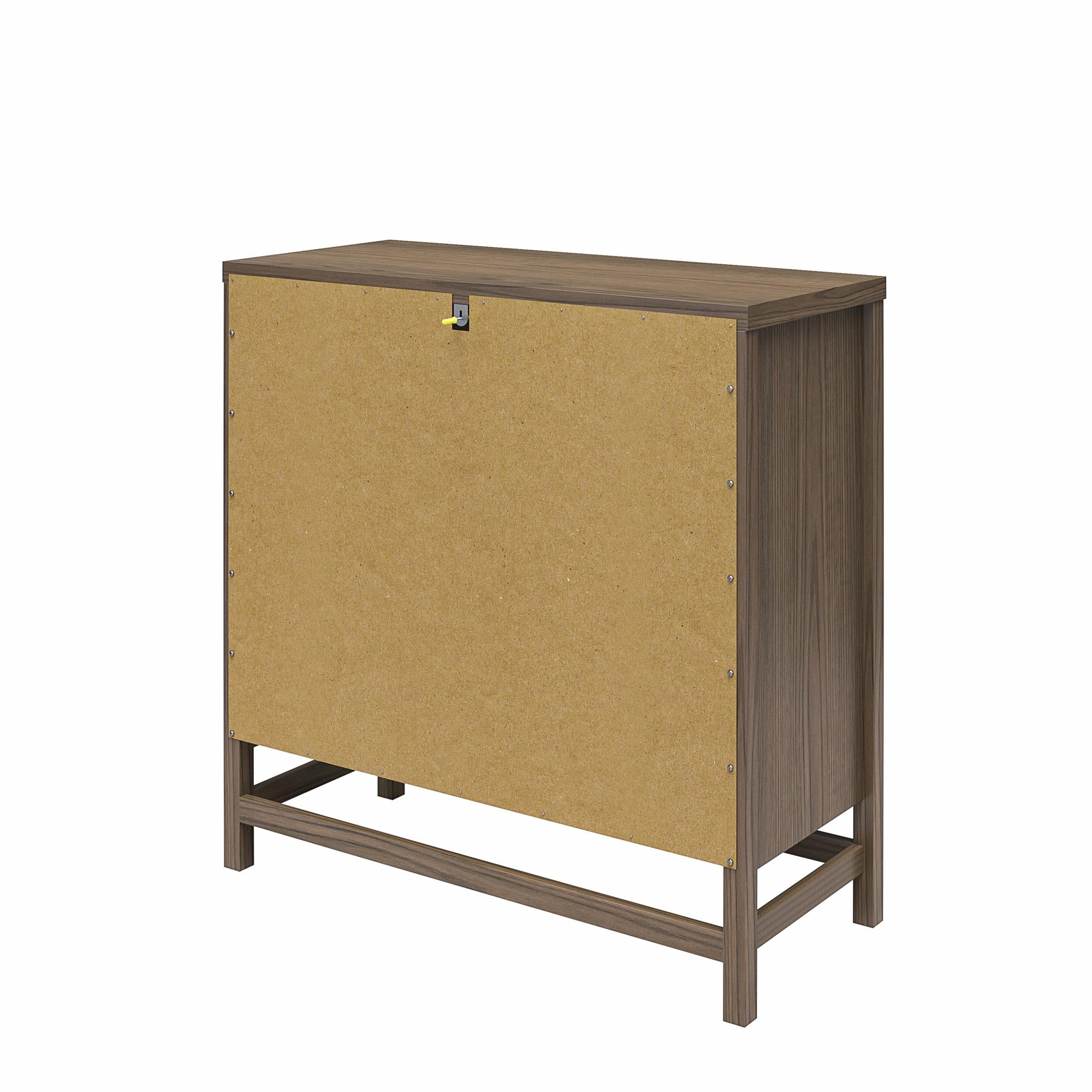 Lennon 2-Door Rattan Storage Cabinet: Spacious Shelves – RealRooms