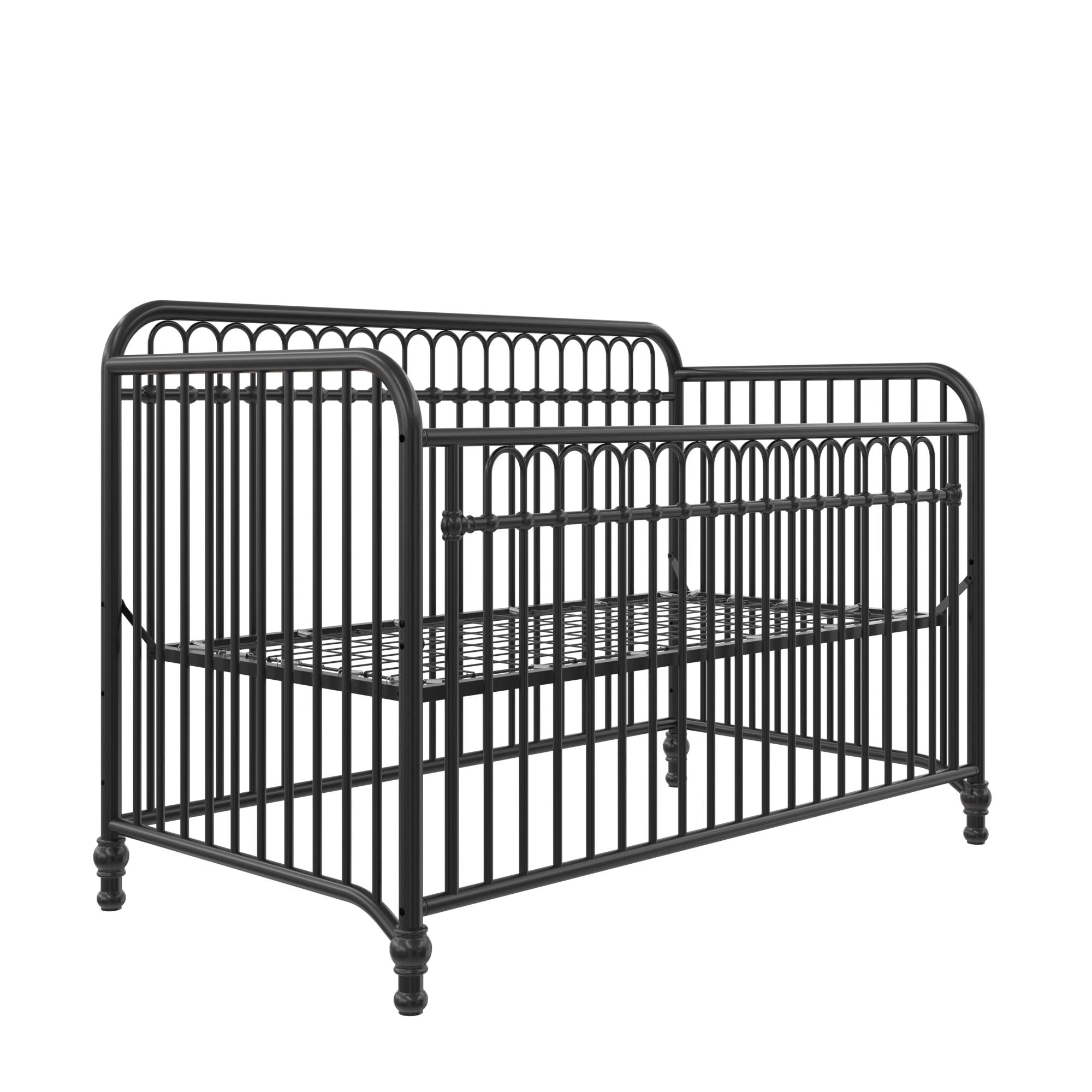 Little Seeds Raven 3 in 1 Metal Crib with Rounded Edges