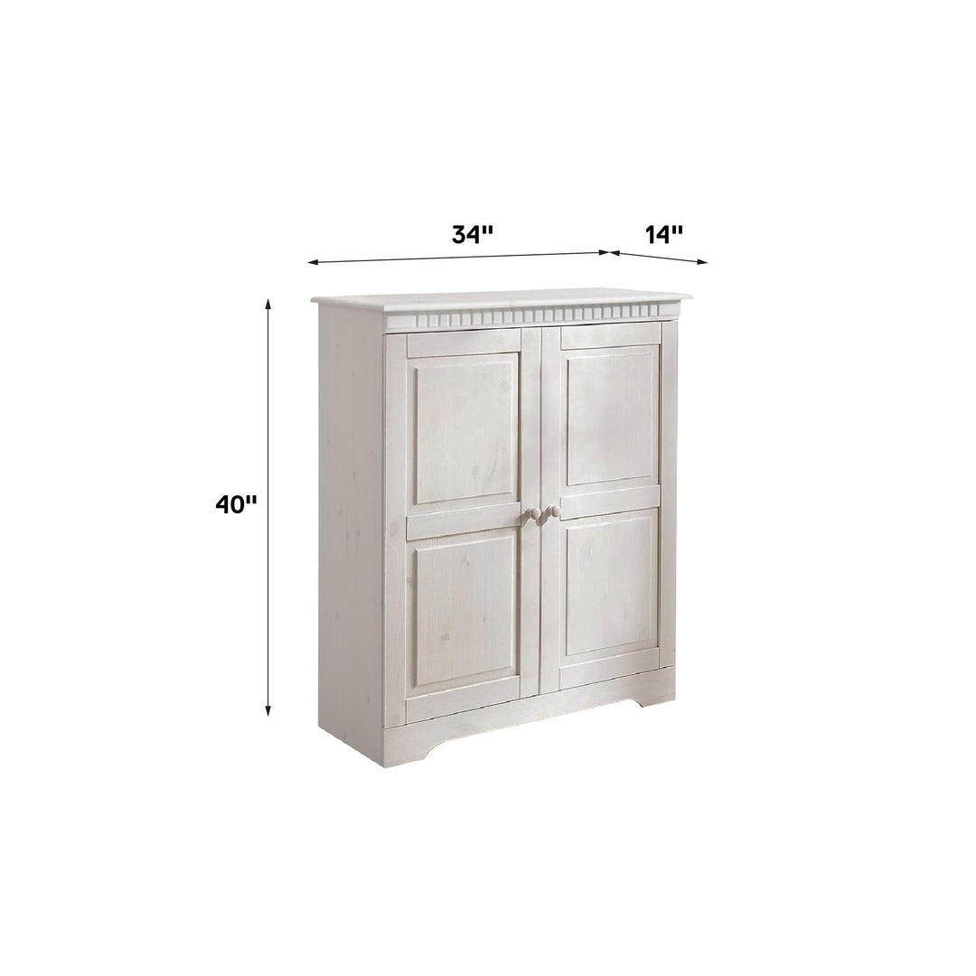 172cm Wooden Storage Cabinet Cupboard with 2 Doors