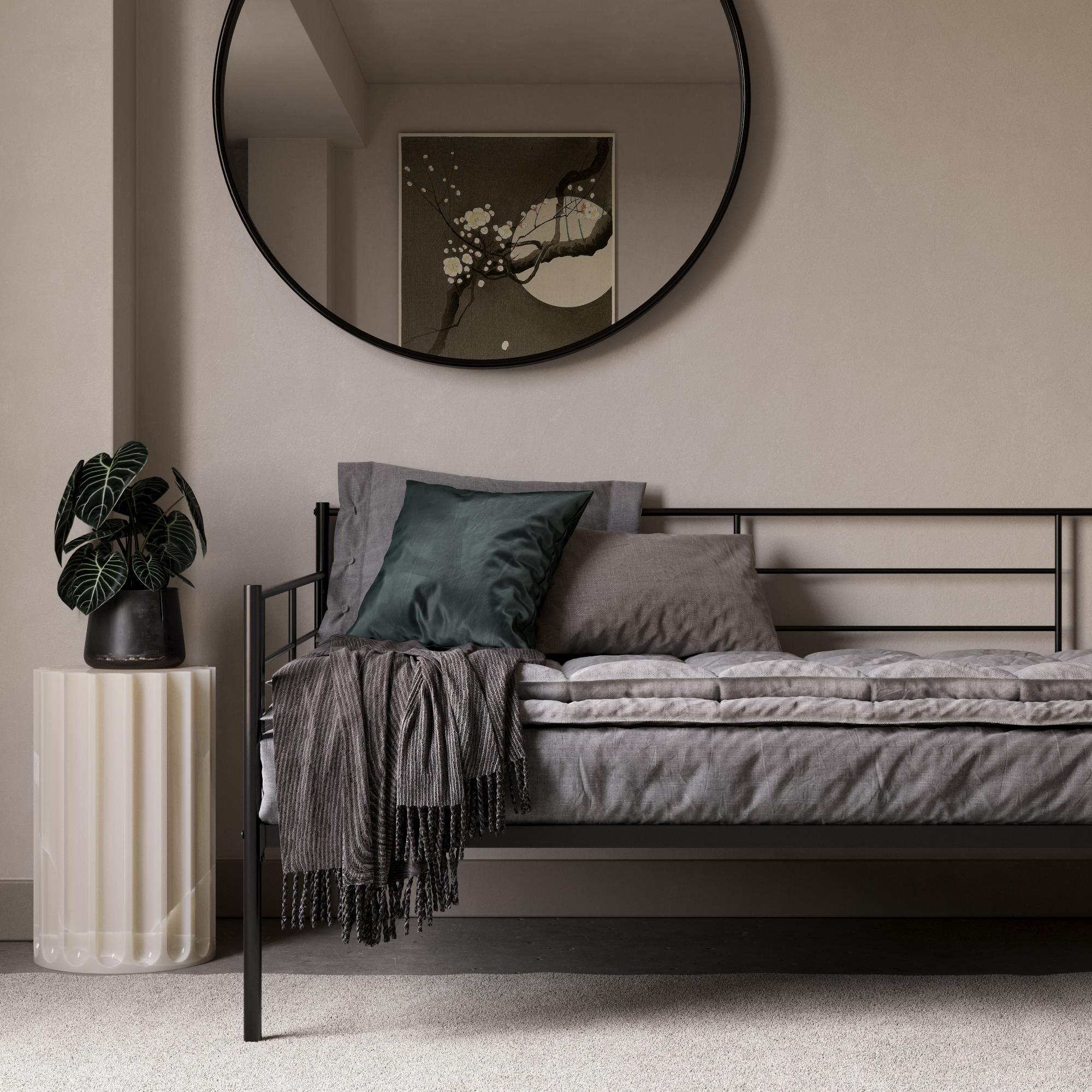 Grey deals metal daybed