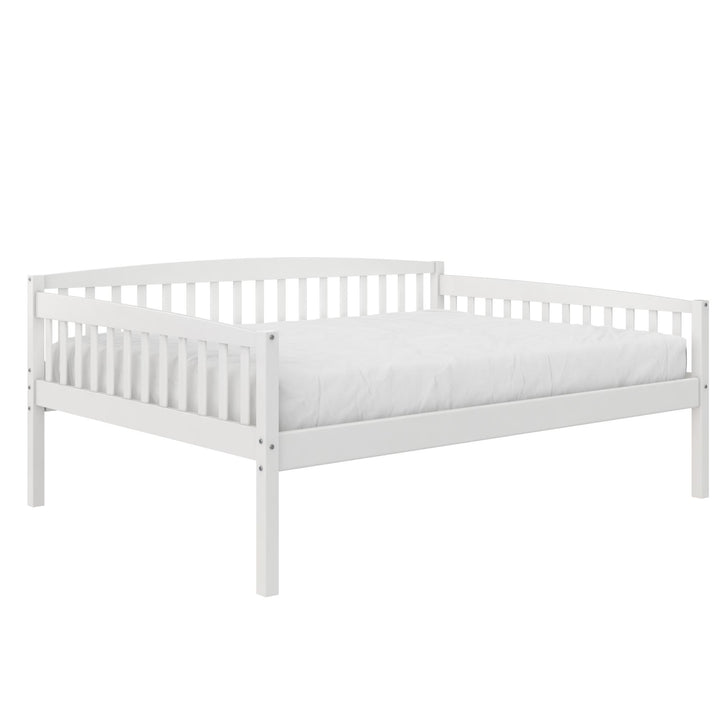 Solid frame daybed for guests -  White - Full