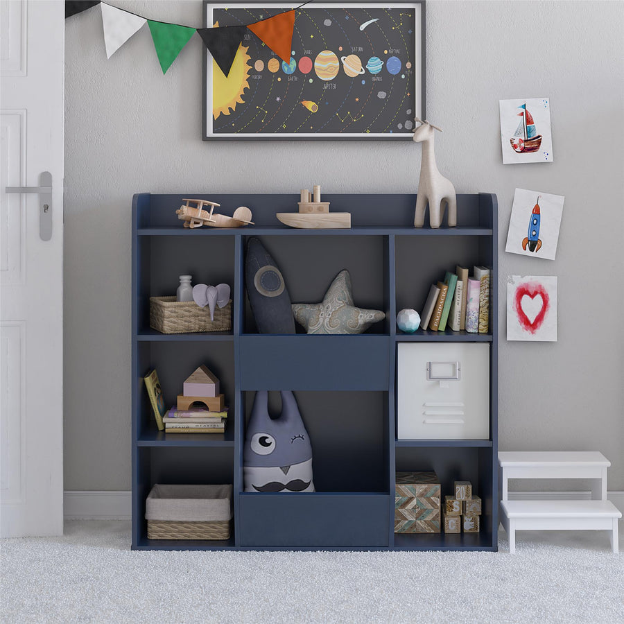 Jocelyn Kids Toy Storage Bookcase with 8 Open Compartments – RealRooms