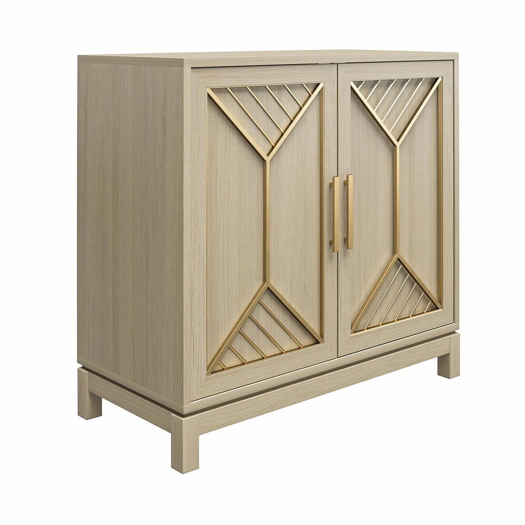 Neely Accent Cabinet - Pale Oak